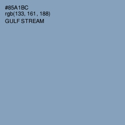#85A1BC - Gulf Stream Color Image